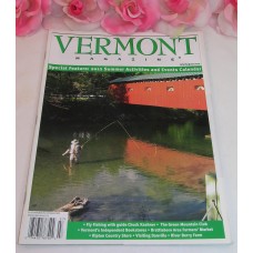 Vermont Magazine 2012 July August Fly Fishing Brattleboro Market Ripton Danville